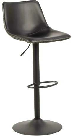Bendt Draaibare Barkruk Xanthe PU (zithoogte 61-83cm)* Barkruk Met Rugleuning|Barkruk Verstelbaar