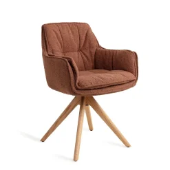 Jesper Home Draaibare Eetkamerstoel Akune Revolve Oak* Draaibare Eetkamerstoelen|Eetkamerstoelen Met Armleuning