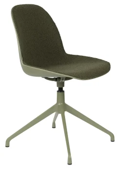 Zuiver Draaibare Eetkamerstoel Albert Kuip Bouclé* Eetkamerstoelen Bouclé / Teddy|Draaibare Eetkamerstoelen