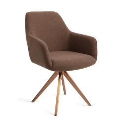 Jesper Home Draaibare Eetkamerstoel Hiroo Turn Rose* Draaibare Eetkamerstoelen|Eetkamerstoelen Met Armleuning