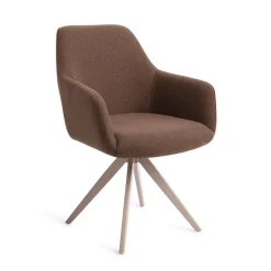 Jesper Home Draaibare Eetkamerstoel Hiroo Turn Beige* Beige Eetkamerstoelen|Draaibare Eetkamerstoelen