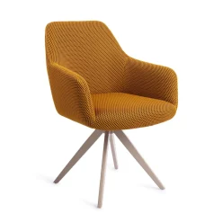 Jesper Home Draaibare Eetkamerstoel Hiroo Turn Beige* Beige Eetkamerstoelen|Draaibare Eetkamerstoelen