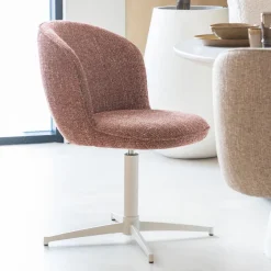 Eleonora Draaibare Eetkamerstoel Molly* Eetkamerstoelen Zonder Armleuning|Draaibare Eetkamerstoelen