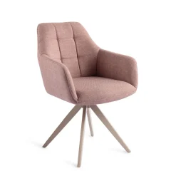 Jesper Home Draaibare Eetkamerstoel Noto Turn Beige* Beige Eetkamerstoelen|Draaibare Eetkamerstoelen