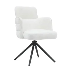 Tower Living Draaibare Eetkamerstoel Rumo* Draaibare Eetkamerstoelen|Eetkamerstoelen Met Armleuning