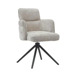 Tower Living Draaibare Eetkamerstoel Rumo* Draaibare Eetkamerstoelen|Eetkamerstoelen Met Armleuning