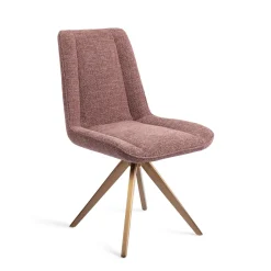 Jesper Home Draaibare Eetkamerstoel Umedo Turn Rose* Beige Eetkamerstoelen|Draaibare Eetkamerstoelen