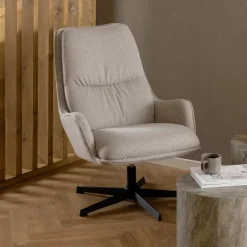 Bendt Draaifauteuil Damiano Stof, kleur* Fauteuil Stof / Textiel