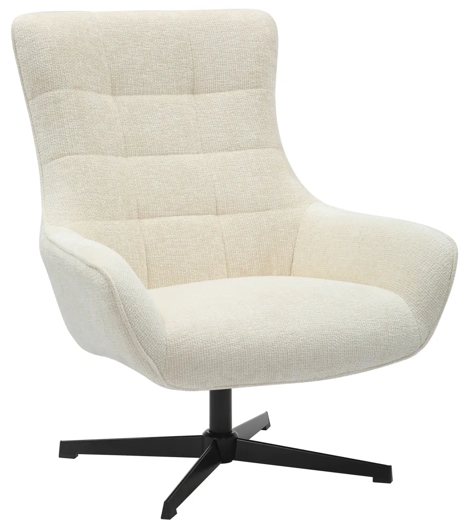 Artistiq Living Draaifauteuil Erskine Chenille* Fauteuil Stof / Textiel