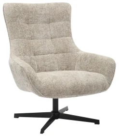 Artistiq Living Draaifauteuil Erskine Chenille* Fauteuil Stof / Textiel