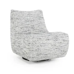 Eleonora Draaifauteuil Loys Chenille* Fauteuil Stof / Textiel