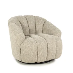 By-Boo Draaifauteuil Sogno Geweven stof* Fauteuil Stof / Textiel