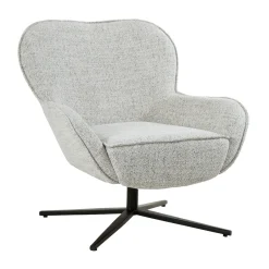 Livingfurn Draaifauteuil Sven Geweven stof, kleur* Fauteuil Stof / Textiel