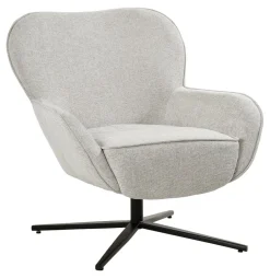 Livingfurn Draaifauteuil Sven Geweven stof, kleur* Fauteuil Stof / Textiel