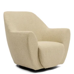 Rivièra Maison Draaifauteuil The Jill Bouclé* Fauteuil Stof / Textiel|Fauteuil Bouclé / Teddy