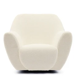 Rivièra Maison Draaifauteuil The Jill Bouclé* Fauteuil Stof / Textiel|Fauteuil Bouclé / Teddy
