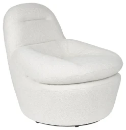 ZILT Draaifauteuil Vello Bouclé, kleur* Fauteuil Stof / Textiel|Fauteuil Bouclé / Teddy