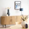 Artistiq Living Dressoir Bethann Mangohout, 190cm* Dressoirs