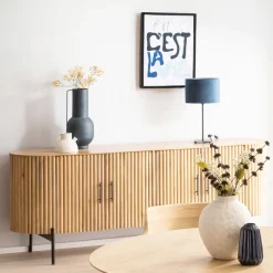 Artistiq Living Dressoir Bethann Mangohout, 190cm* Dressoirs