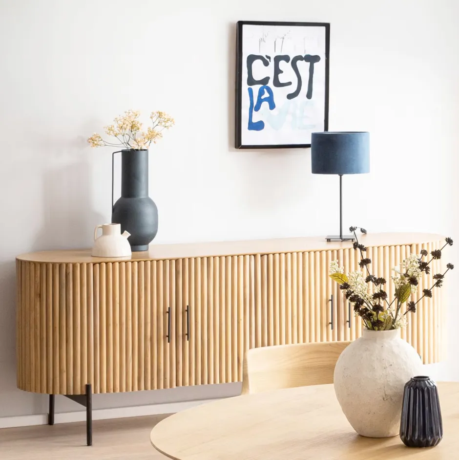 Artistiq Living Dressoir Bethann Mangohout, 190cm* Dressoirs