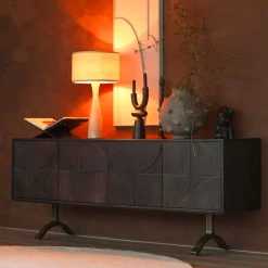 WOOOD Dressoir Draw Mangohout, 180cm* Dressoirs