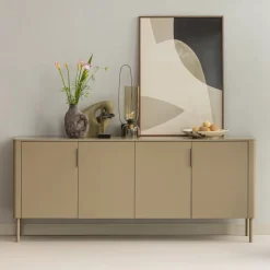 WOOOD Dressoir Gunnar Grenenhout, 200cm* Dressoirs