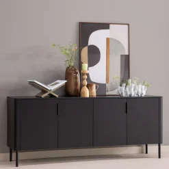 WOOOD Dressoir Gunnar Grenenhout, 200cm* Dressoirs