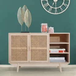 Artistiq Living Dressoir Hanny 100cm rotan / webbing* Dressoirs