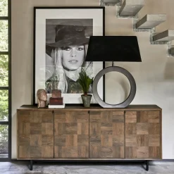 Rivièra Maison Dressoir Mac Arthur Park Eikenhout, 197cm* Dressoirs