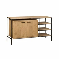 Tower Living Dressoir Pineto Eiken, 128cm* Dressoirs