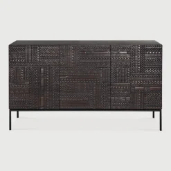 Ethnicraft Dressoir Tabwa Gevernist Teakhout* Dressoirs
