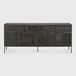 Ethnicraft Dressoir Tabwa Gevernist Teakhout* Dressoirs
