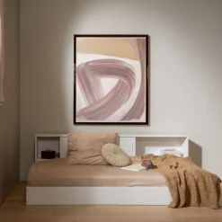 WOOOD Eenpersoonsbed Carter Grenenhout* Bedden & Boxsprings|Eenpersoonsbedden
