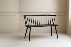 Nohr Eetkamerbank Araseli Rubberhout, 120cm* Eetkamerbanken
