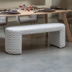 WOOOD Eetkamerbank Jacob Geweven, 130cm, kleur* Halbanken|Eetkamerbanken