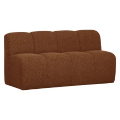 WOOOD Eetkamerbank Mojo Bouclé, 164cm, kleur Melange* Eetkamerbanken