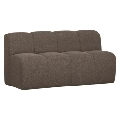 WOOOD Eetkamerbank Mojo Bouclé, 164cm, kleur Melange* Eetkamerbanken