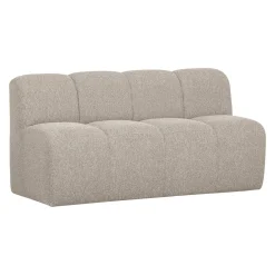 WOOOD Eetkamerbank Mojo Bouclé, 164cm, kleur Melange* Eetkamerbanken