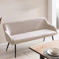 Artistiq Living Eetkamerbank Tynise Velvet, 160cm* Eetkamerbanken