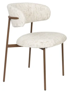 ZILT Eetkamerstoel Shakila Geweven stof* Sohome Giftcard|Eetkamerstoelen Zonder Armleuning