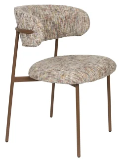 ZILT Eetkamerstoel Shakila Geweven stof* Sohome Giftcard|Eetkamerstoelen Zonder Armleuning