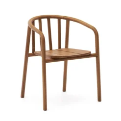 Kave Home Eetkamerstoel Turqueta hout* Terrasstoelen|Eetkamerstoelen Met Armleuning