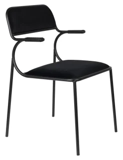 Zuiver Eetkamerstoel Alba Velvet* Eetkamerstoelen Velvet / Fluweel|Beige Eetkamerstoelen