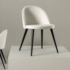 Nohr Eetkamerstoel Amon Rib* Eetkamerstoelen Zonder Armleuning