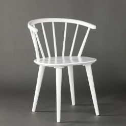 Nohr Eetkamerstoel Araseli Rubberhout* Eetkamerstoelen Met Armleuning