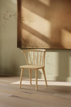 Nohr Eetkamerstoel Araseli Rubberhout* Eetkamerstoelen Met Armleuning