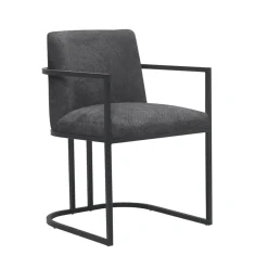 Tower Living Eetkamerstoel Archi Met armleuning* Beige Eetkamerstoelen|Eetkamerstoelen Met Armleuning