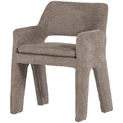 vtwonen Eetkamerstoel Bigfoot Chenille* Eetkamerstoelen Met Armleuning