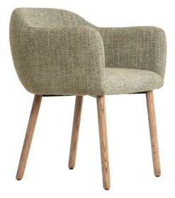 Light & Living Eetkamerstoel Blaine* Beige Eetkamerstoelen|Eetkamerstoelen Met Armleuning