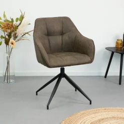 Bendt Eetkamerstoel Brenda, Draaibaar, kleur* Eetkamerstoelen Met Armleuning